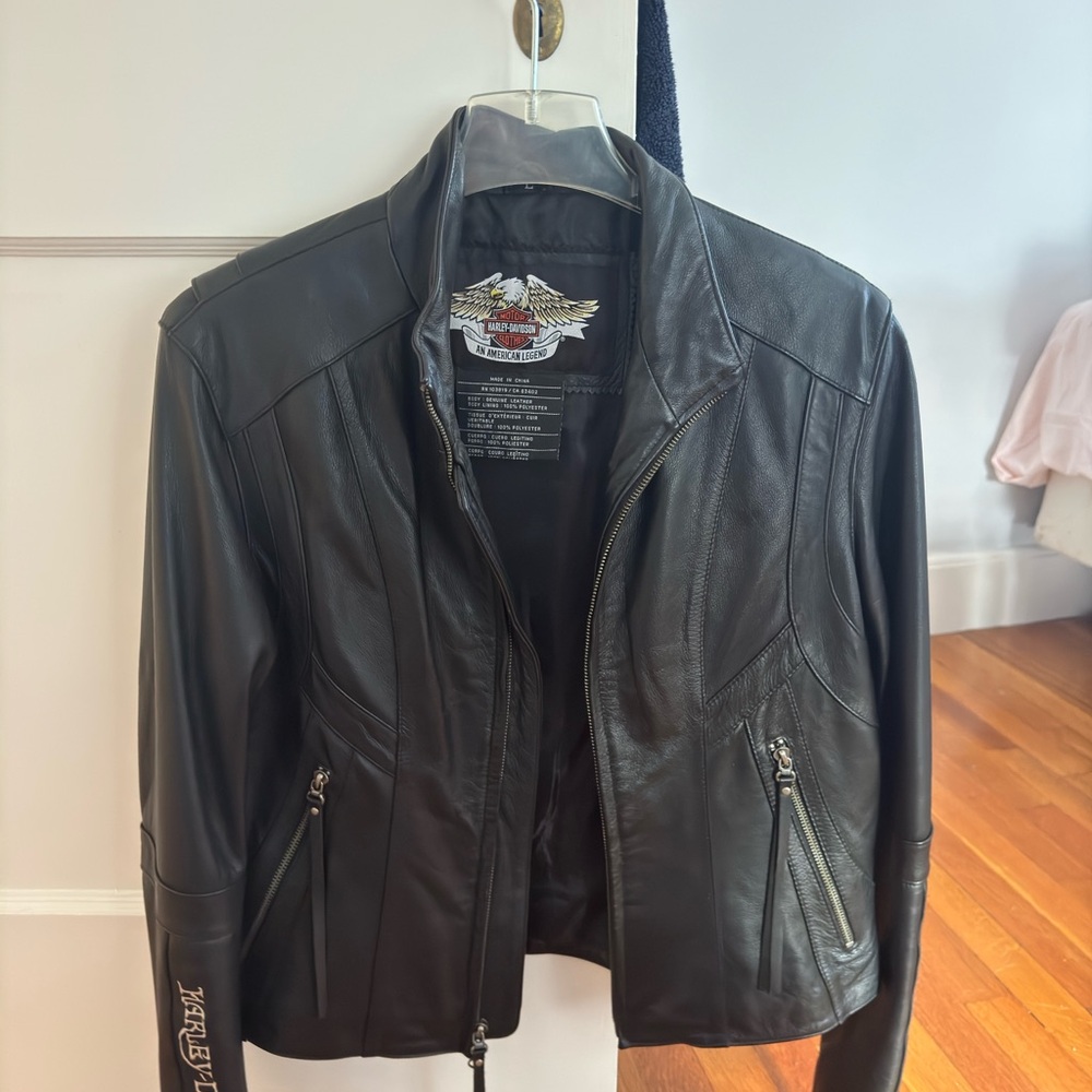 Harley-Davidson Black Leather Jacket
